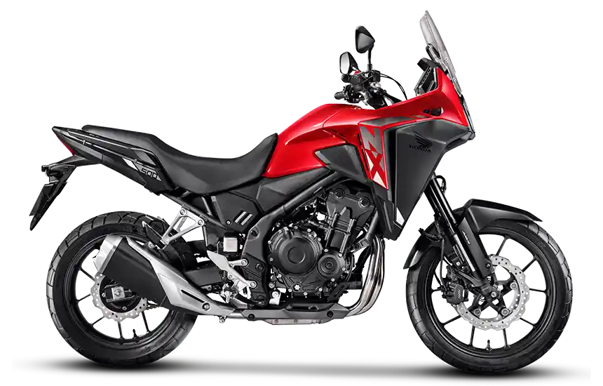 Honda NX 500 na cor Vermelha – lançamento com estilo na Kaito Motos.