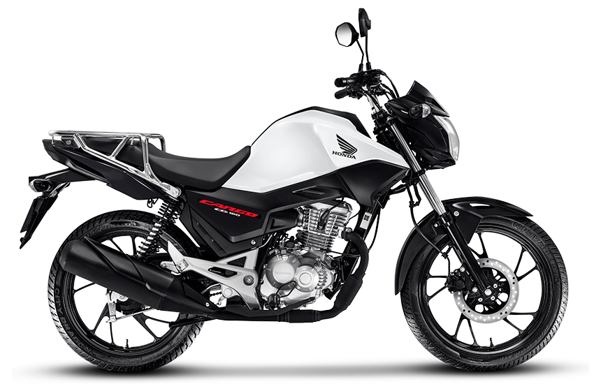 Domine a cidade com a nova CG 160 Cargo. Com um bagageiro homologado e suspensão reforçada. Encontre a sua na Kaito Motos!